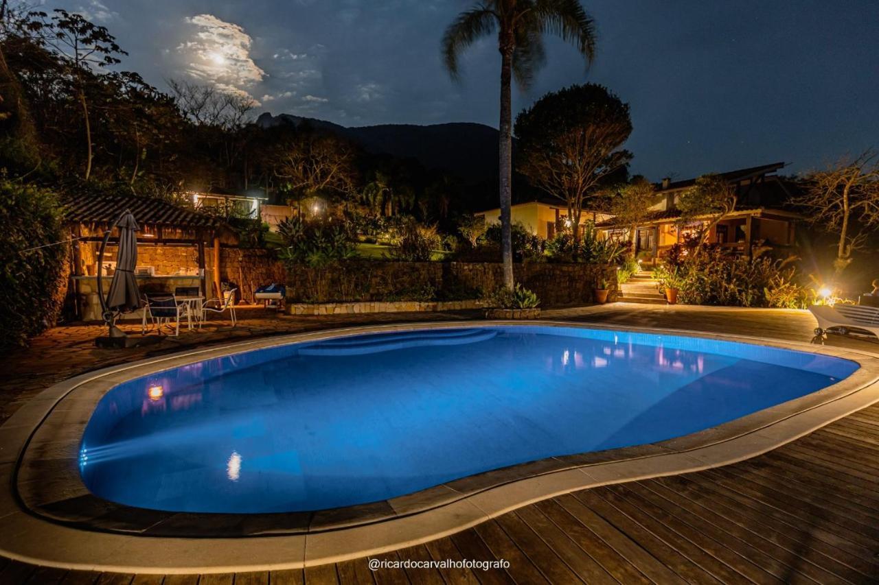Sol-Lua Bangalo Com Uso Exclusivo Da Piscina Villa Ilhabela Bagian luar foto