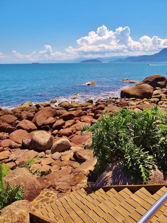 Sol-Lua Bangalo Com Uso Exclusivo Da Piscina Villa Ilhabela Bagian luar foto