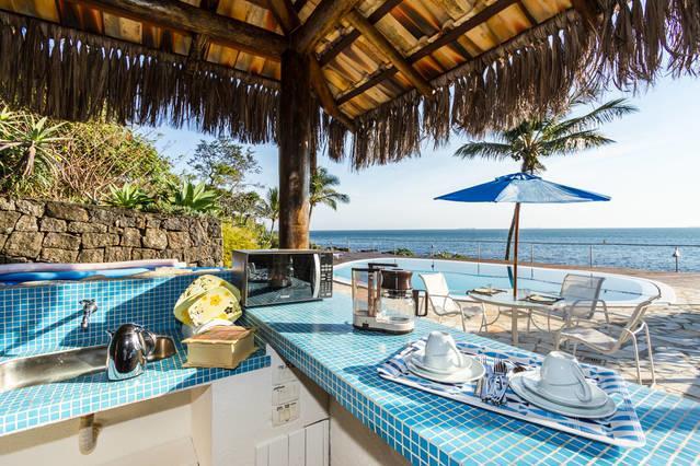 Sol-Lua Bangalo Com Uso Exclusivo Da Piscina Villa Ilhabela Bagian luar foto