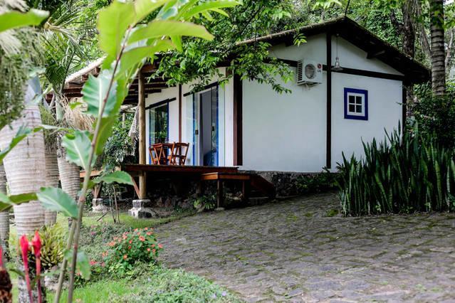 Sol-Lua Bangalo Com Uso Exclusivo Da Piscina Villa Ilhabela Bagian luar foto